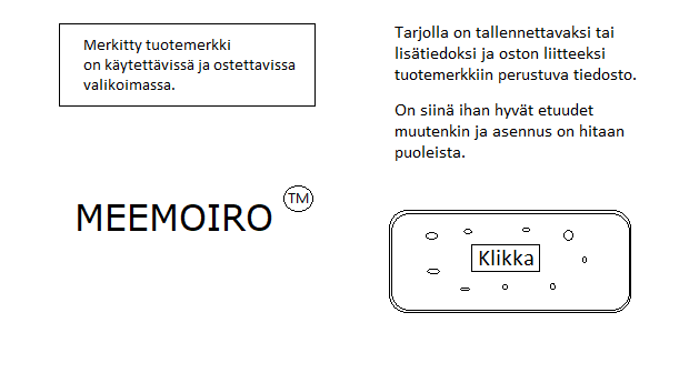 Lisämahistietoja ja lisätietoja.